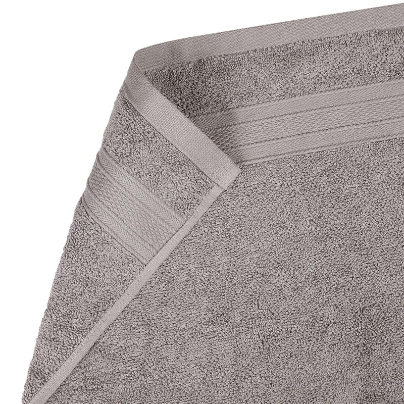 Trident منشفة تريداينت سوفت كومفورت إير الغنية 100% قطن، منشفة يد للاستخدام اليومي، 500 غم عالية الامتصاص للرجال/النساء، مجموعة 4 قطع من مناشف اليد (41 سم × 66 سم)، رمادي غامق - Image 5