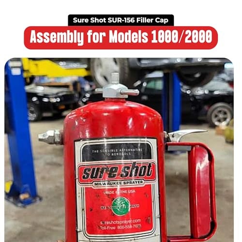 Sure Shot مجموعة غطاء تعبئة Sure Shot SUR-156 لطرازات 1000/2000 - مقبض سهل للتثبيت اليدوي للتعبئة السريعة، قطعة بديلة متينة - مصنوعة في الولايات المتحدة الأمريكية - Image 4