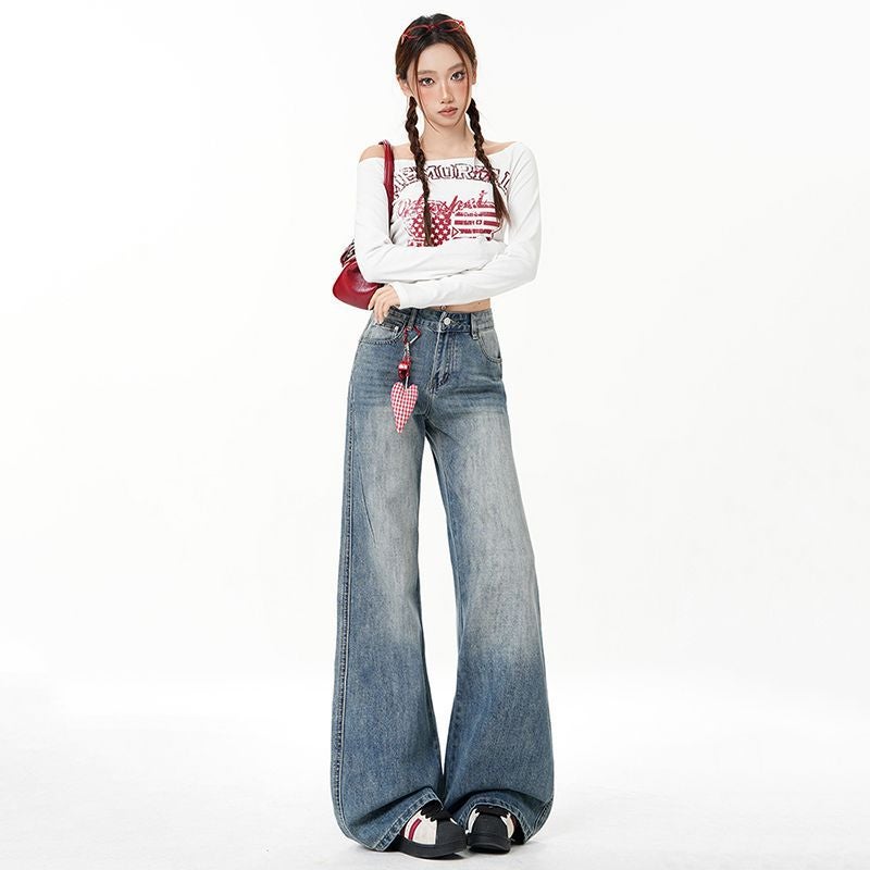 Unisex Casual Daily Denim Jeans - Image 3