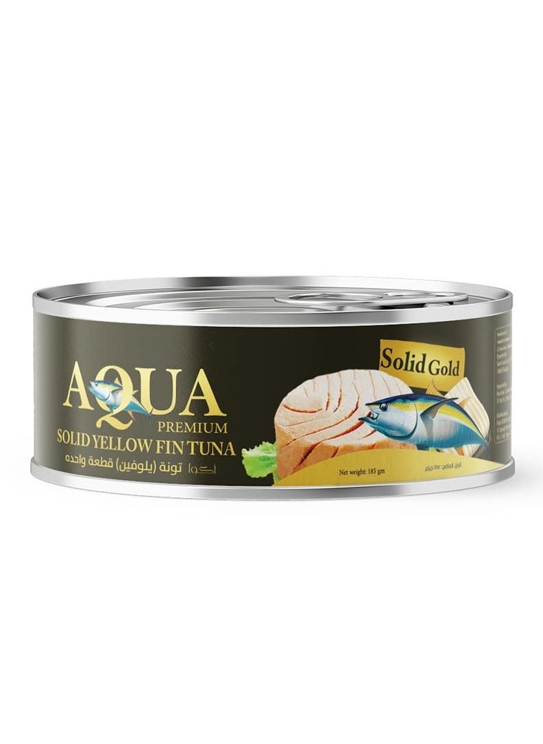 AQUA PREMIUM Solid Tuna easy open 185grams Pack of 4  - Image 2
