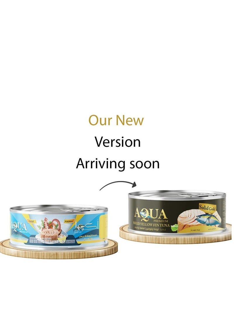 AQUA PREMIUM Solid Tuna easy open 185grams Pack of 4  - Image 3