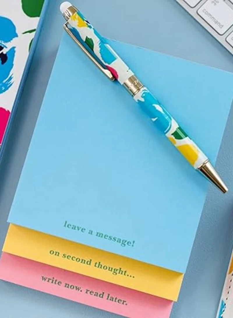 كيت سبيد نيويورك Painterly Bouquet Stylus Pen with Pouch