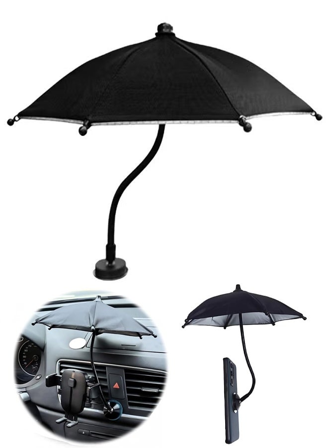 HY Portable Magnetic Parasol, Portable and adjustable Outdoor use Parasol, Helps Reduce Car Temperature and Screen Brightness, ideal for Beaches, Sunbathing and Golf and Car Navigation - Image 1
