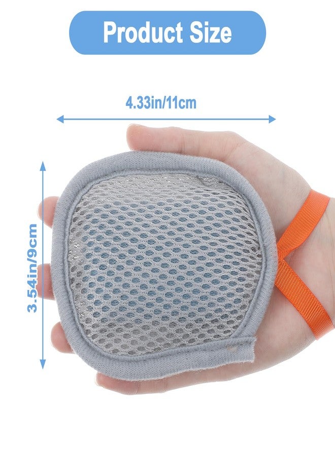Ymapinc 2PCS Mesh Soap Bag for Shower, Ymapinc Double Layer Exfoliating Bar Soap Pouch, Foaming/Drying Soaps Sleeve Pouch for Travel (Gray & White - Image 2