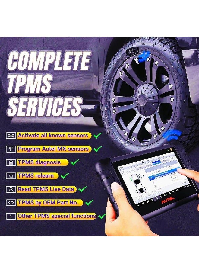 Autel Autel MaxiTPMS TS900 + Free MaxiVideo MV108 TPMS Programming Tool Sensor Programmer Vehicle Diagnostic Scan Tool OBD2 Code Reader  - Image 4