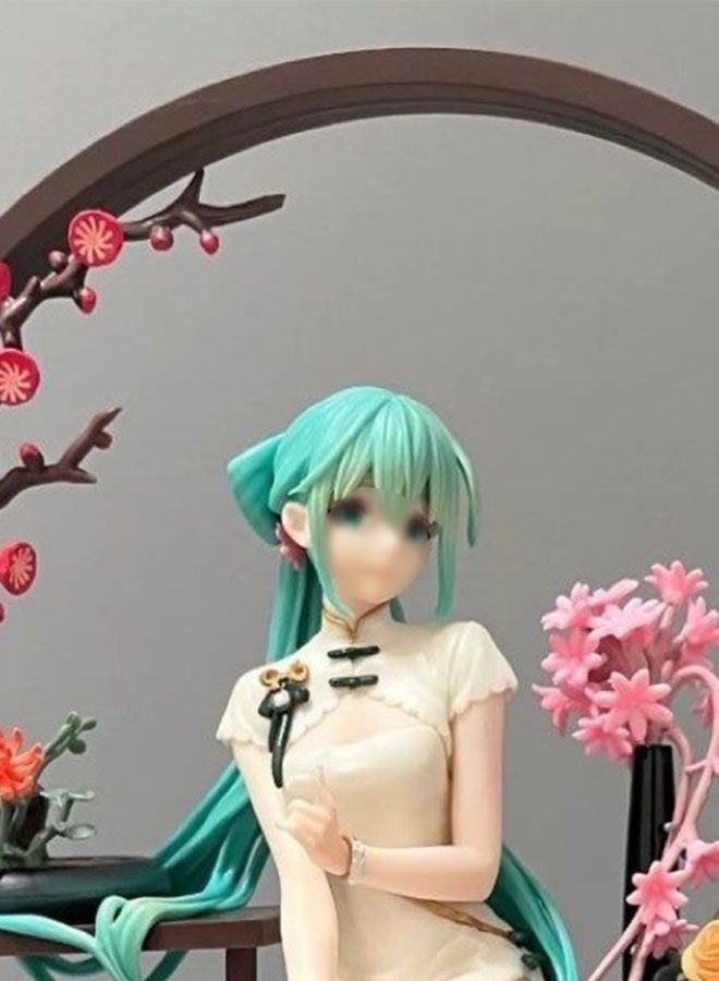 Hatsune Miku Adorable Shaohua Cheongsam Figure with Detachable Hands - Ideal Gift for Girls - Image 3
