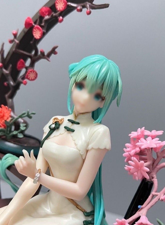 Hatsune Miku Adorable Shaohua Cheongsam Figure with Detachable Hands - Ideal Gift for Girls - Image 4