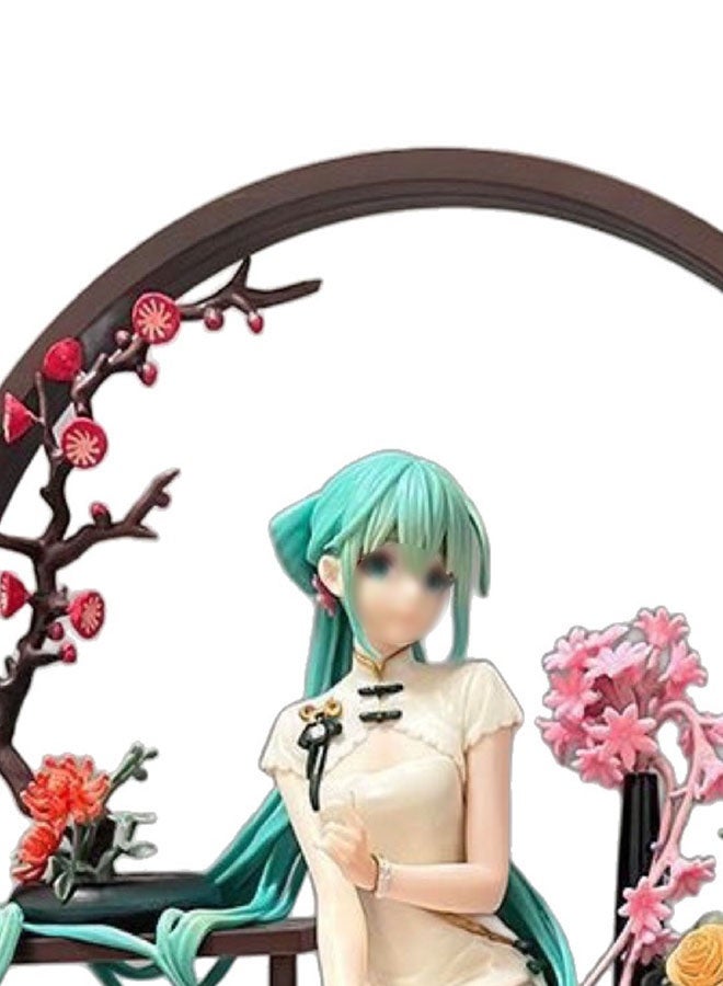 Hatsune Miku Adorable Shaohua Cheongsam Figure with Detachable Hands - Ideal Gift for Girls - Image 1