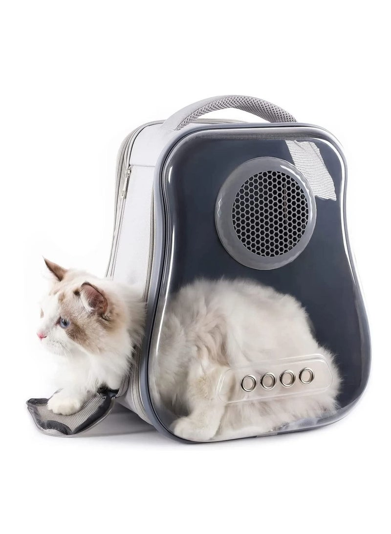 Generic Cat Backpack Carrier Transparent Space Capsule Backpack for Traveling, Camping and Hiking For Cats Kittens And Puppies 40X33.5X24Cm - Image 1