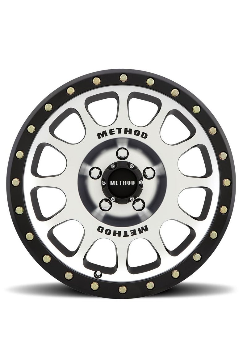 Method - Race Wheels Nv Black Wheel With Machined Face (17X8.5"/5X5") 0 Mm Offset - Image 1
