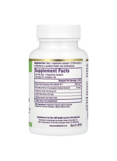 Paradise Herbs Paradise Herbs, Ginseng+ Extract, 60 Vegetarian Capsules  - Image 2