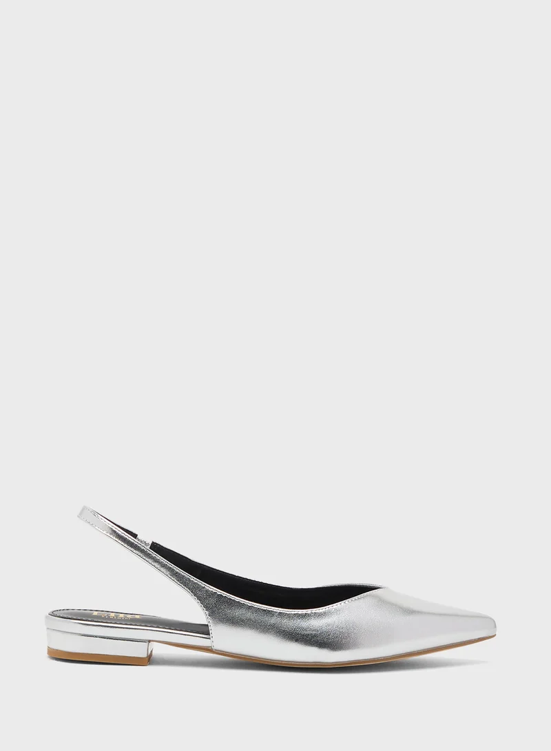 ELLA Ladies Slingback Ballerina