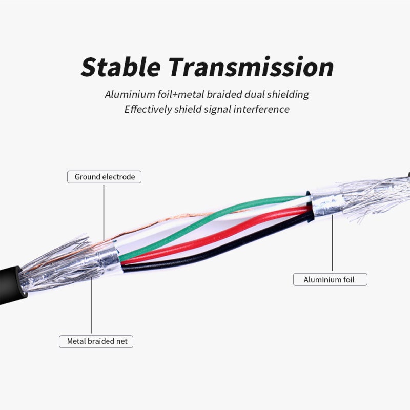 High Speed USB Cable: 10m/33ft Length, 480Mbps Data Transfer, Nickel-Plated Dual Color Molded Interface - Dual Shielded Stable Transmission, Plug And Play USB A To USB B Cable For Printer Scanner Exte - Image 5