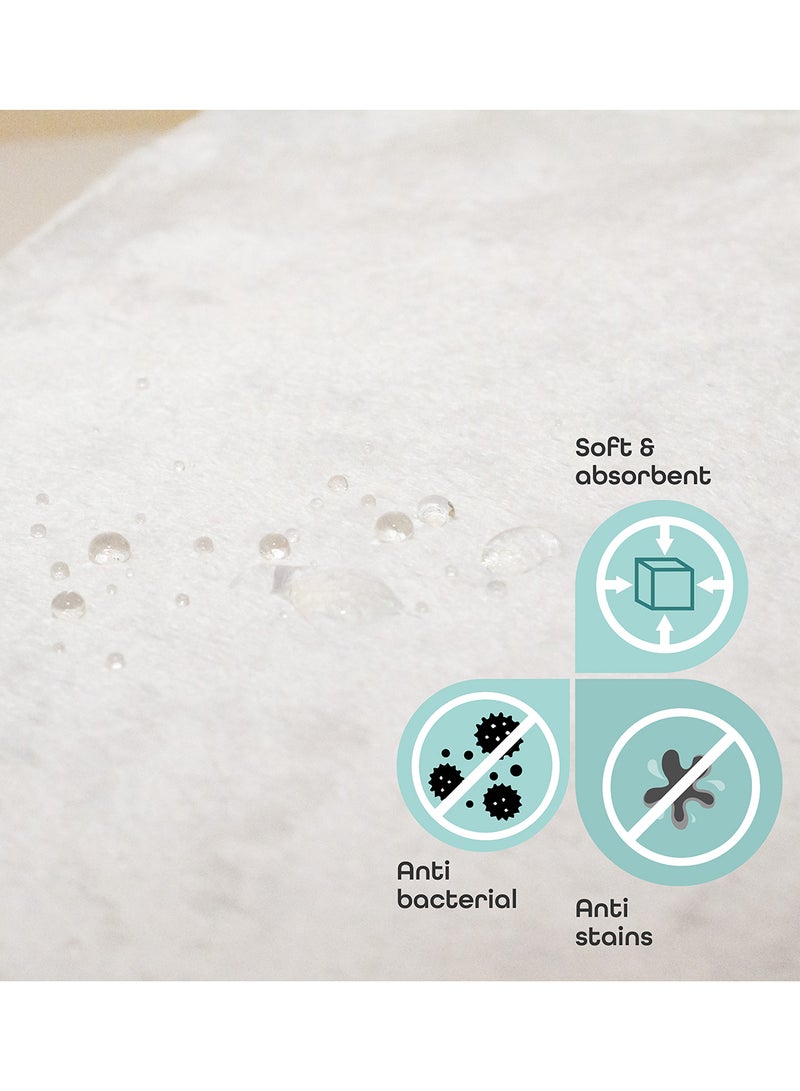 Moon Water Proof Mattress Protector-60 x 120 x 12 cm - Image 2