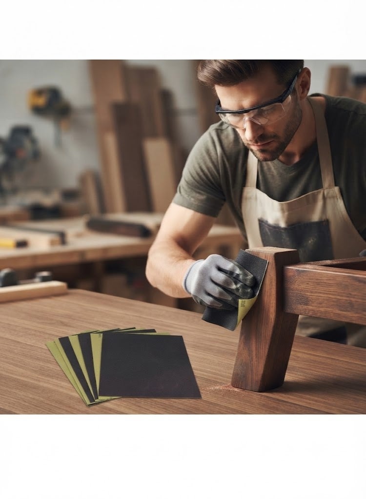 KNP Waterproof Sanding Paper 230 X 280mm - 600 Grit PACK OF 10 - Image 3