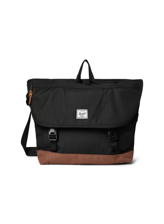 هيرشل سبلاي كو حقيبة هيرشل سابلاي كو. كوف ماسنجر، أسود/بني فاتح - Image 1