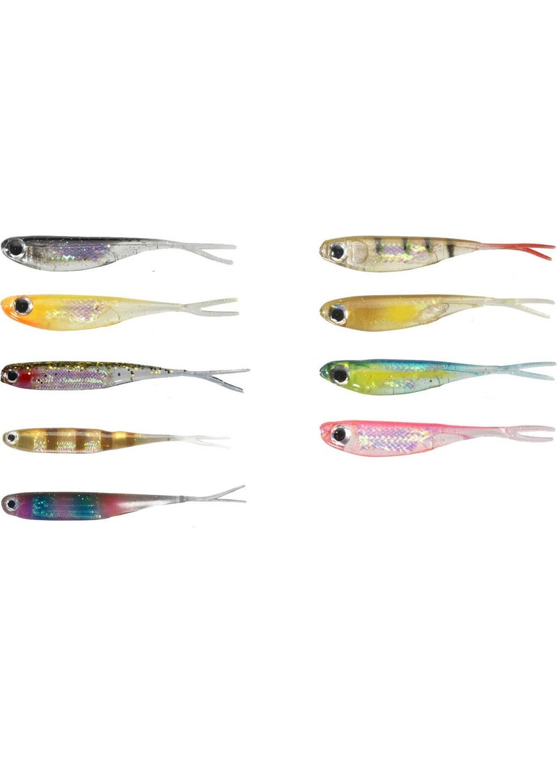 Berkley Powerbait Drop Shot Minnow Silicone Bait Ocean-7.5cm - 6pcs  - Image 1