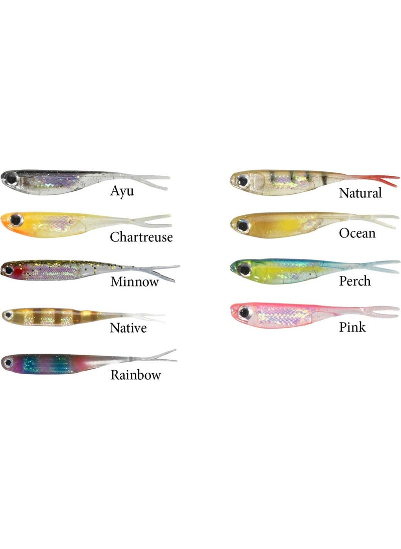 Berkley Powerbait Drop Shot Minnow Silicone Bait Ocean-7.5cm - 6pcs  - Image 2