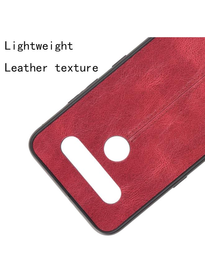 S-TOP Case For LG K41S/ K51S Shockproof Sewing Cow Pattern Skin PC + PU + TPU Case - Image 4