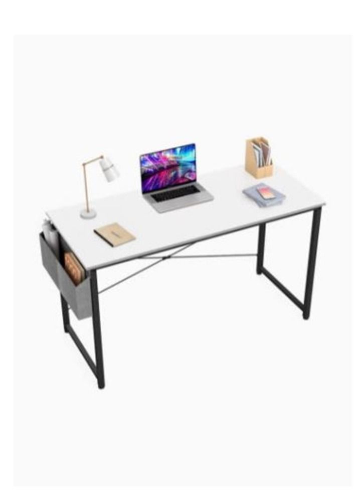 Generic Computer Desk 120cm Home Office Writing Study Desk Modern with Storage Bag  - Image 1