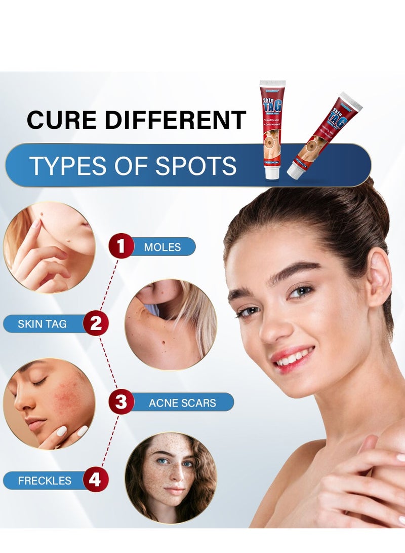 Sumifun Skin Tag Removal Cream,Remove Warts,Remove Moles and Smooth Skin, Skin Tag for Common Treatment Effective and Safe 20g - Image 3