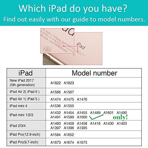 MOCA Soft Silicone TPU Back Cover case for 7.9" inch Apple iPad mini 1 2 3 Model. A1432, A1454, A1455, A1489, A1601, A1490, A1491, A1599, A1600 iPad Soft Back Cover - Image 2