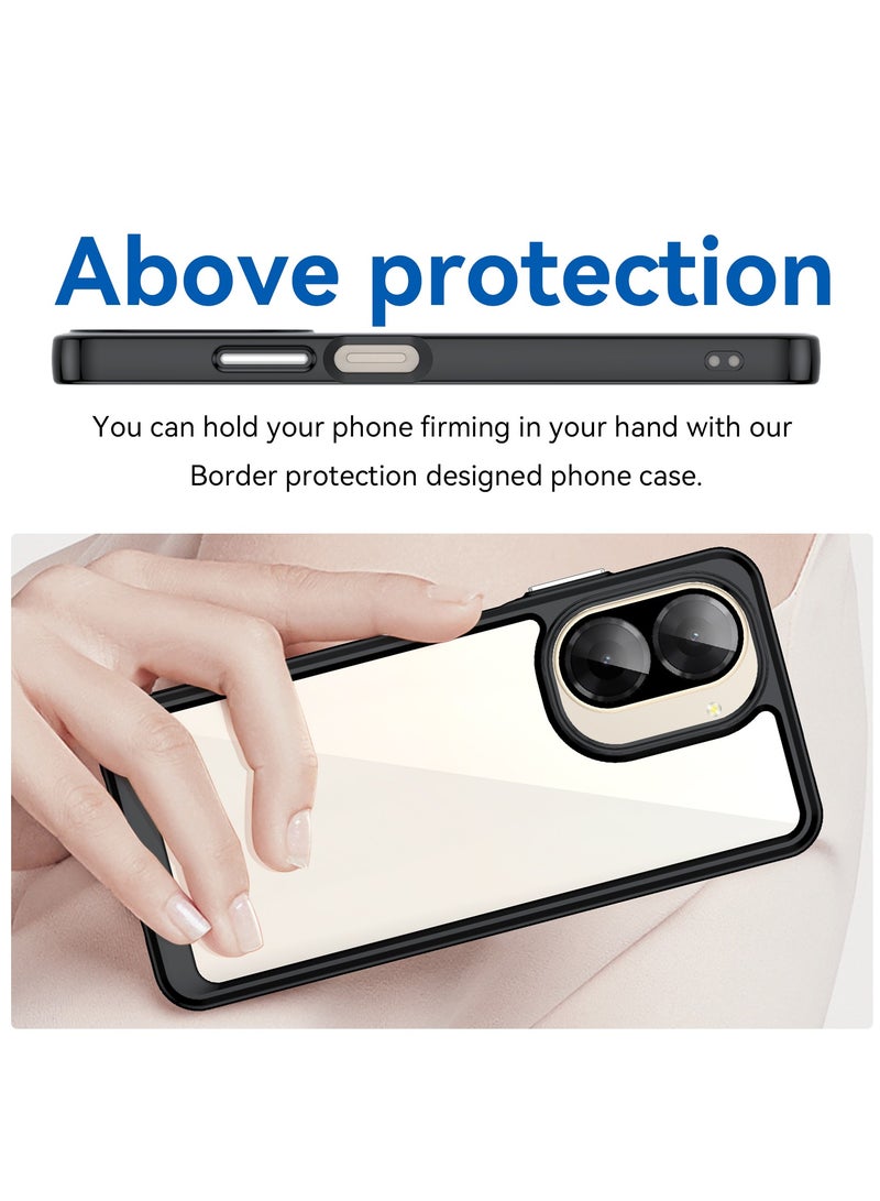 CHEROSIN Phone case for Xiaomi Redmi A5 4G/ Xiaomi Poco C71 4G Clear Back Soft TPU Shockproof Bumper Protection Cover - Image 3