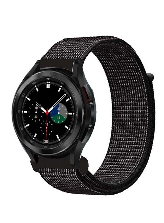Perfii Replacement Band For Samsung Galaxy Watch4 Reflector Black - Image 2