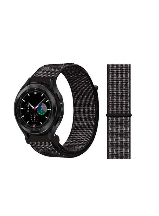 Perfii Replacement Band For Samsung Galaxy Watch4 Reflector Black - Image 1