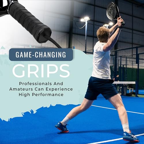 VIBEPADEL | Padel Grip for Tacky Feel | Grip 'n' Rip Padel Overgrip | Padel Racket Grip Tape | Padel, Pickleball, Squash and Badminton Racket Grip Tape | Padel Accessories and Padel Gifts | 3 Pack - Image 4