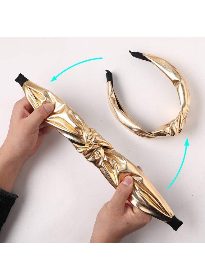 Ivyu Headbands Women Hair Head Band Knotted Wide Turban Headband Fashion Cute Hairbands Hair Accessories For Girls And Women (Yhhfg017) - Image 4