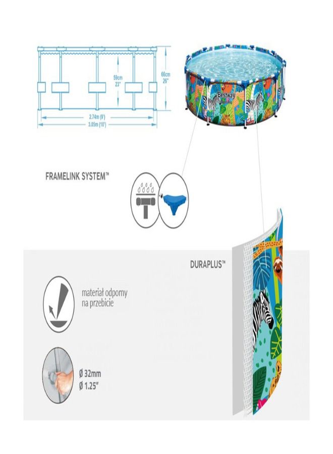 Bestway Steel Pro Pool 305Cm X 66Cm 26-56985 - Image 3