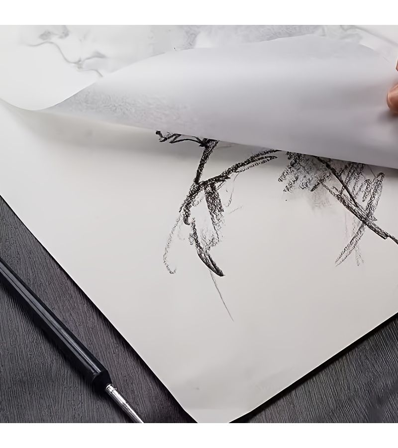 250 Sheets Tracing Paper 8.27x11.81 Inch White Thin Copy Paper For Drawing Calligraphy Gift Wrapping - Image 4