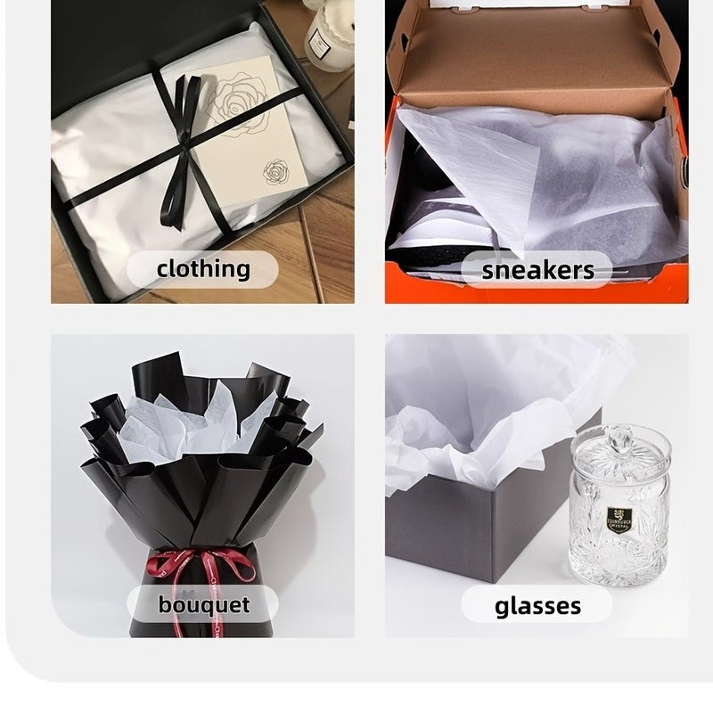 250 Sheets Tracing Paper 8.27x11.81 Inch White Thin Copy Paper For Drawing Calligraphy Gift Wrapping - Image 3