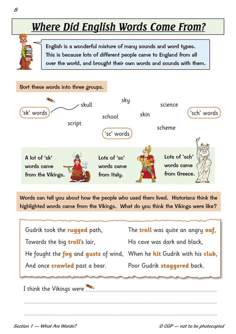 KS2 English Year 3 Word Power Targeted Question Book