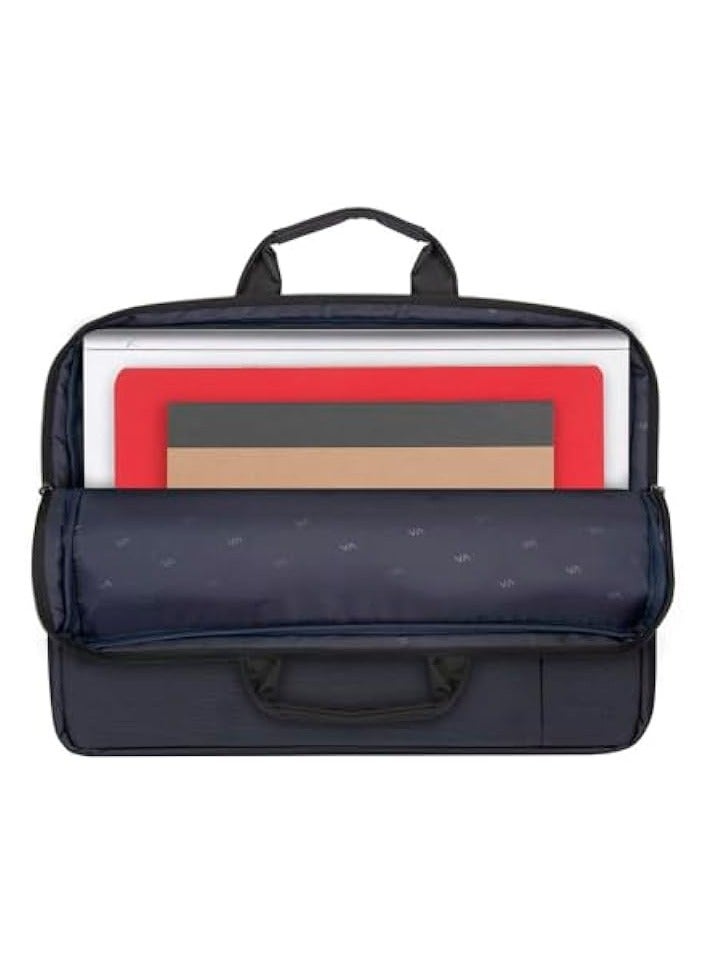 RivaCase 15.6 Inch Bag For Laptop - Black - Image 5