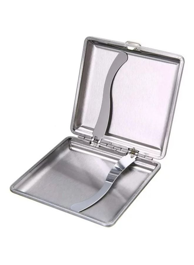 Plain Leather Cigarette Case Holder Stylish Professional - Image 3