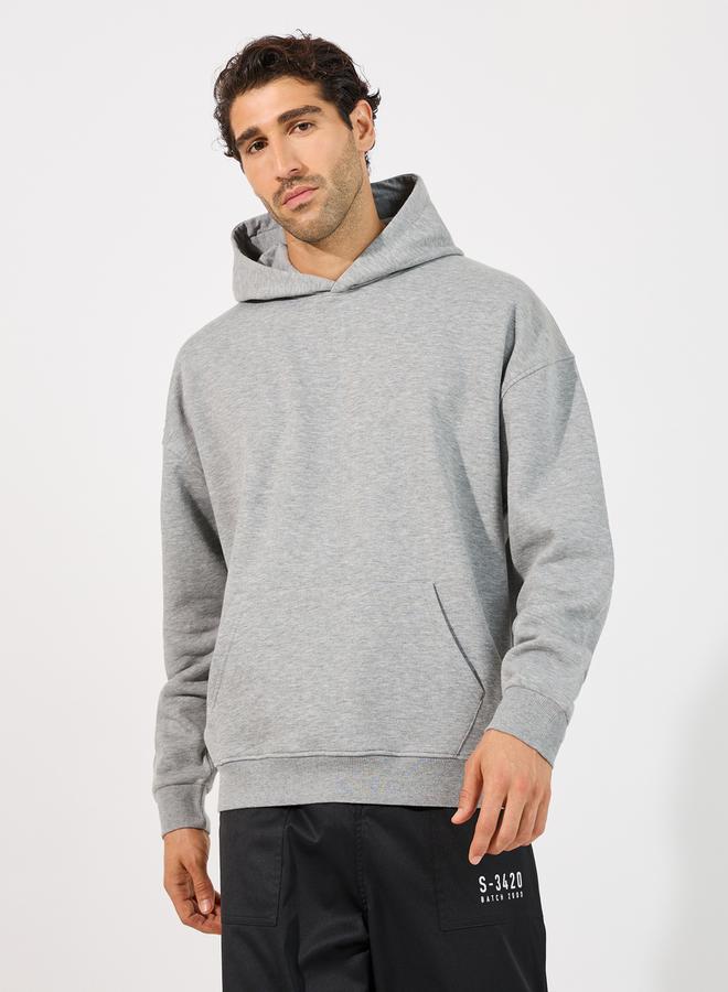 Styli Oversized Fleece Kangaroo Pocket Heavyweight Hoodie - Image 1
