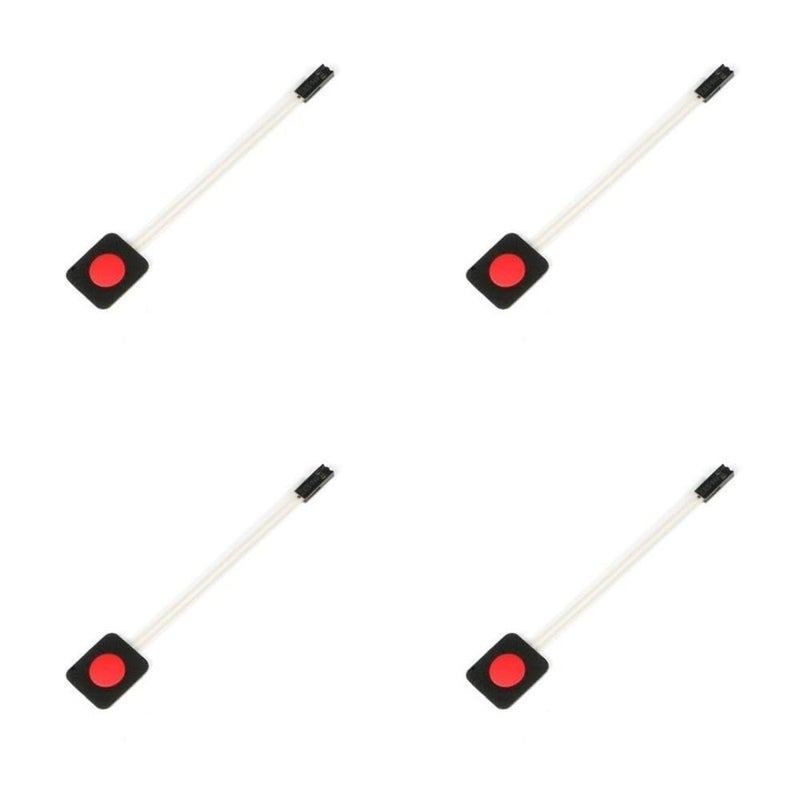 (4 قطع) 1 مفتاح 1×1 مصفوفة غشاء مفتاح لوحة المفاتيح