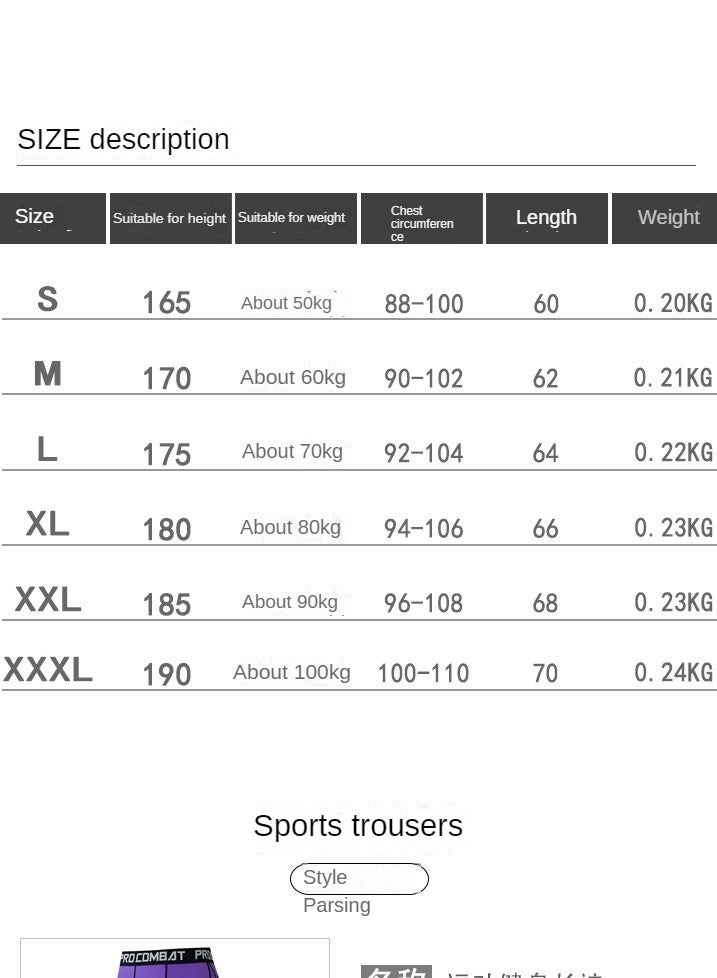 Generic Sports Fitness Long Sleeves Compression T-Shirt And Pants Set Black  - Image 4