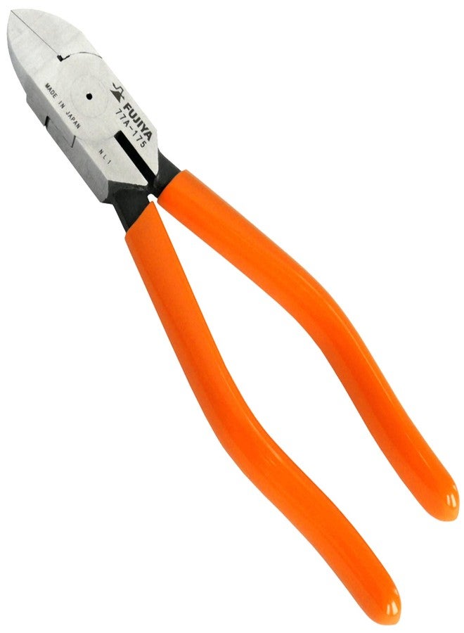 FUJIYA Tools, 77A-175, Diagonal Cutting Nippers, 7 Inch - Image 1