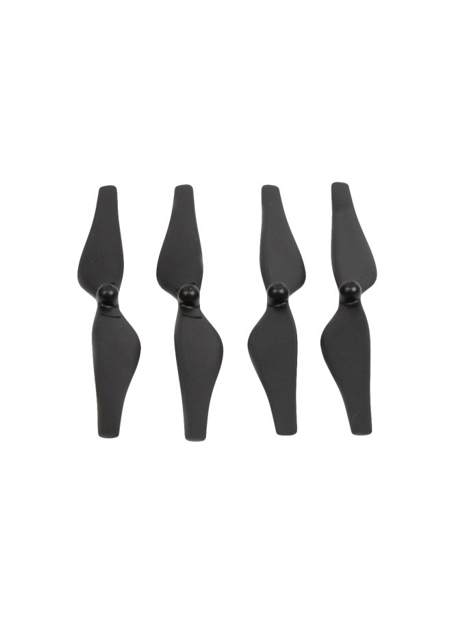 NIBEMINENT 4pcs Quick Release/Lock Propellers CCW CW Props Blades For DJI Tello Mini Drone Black - Image 1