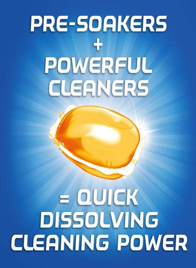 Finish All In 1 Gelpacs, Orange 54 Tabs, Dishwasher Detergent Tablets (Pack of 4) - Image 4