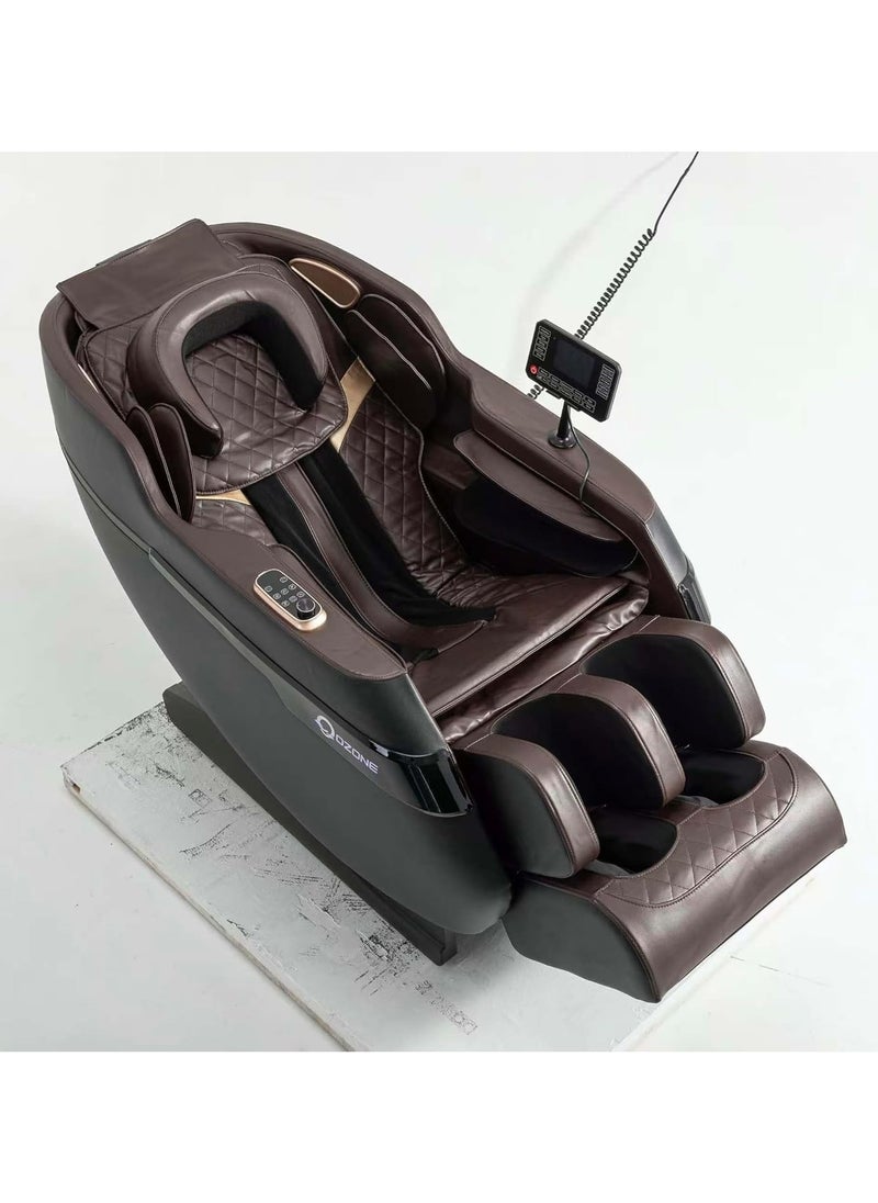 OZONE (5 Years Warranty) 4D Iyasu Full Body Massage Chair OZ-4 | Zero Gravity Massage | Airbags | Heat Therapy | Recliner Function | Touch Screen Control | Full Body Shiatsu | Space Capsule