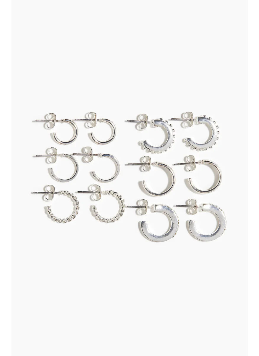 اتش اند ام 6 Pairs Hoop Earrings