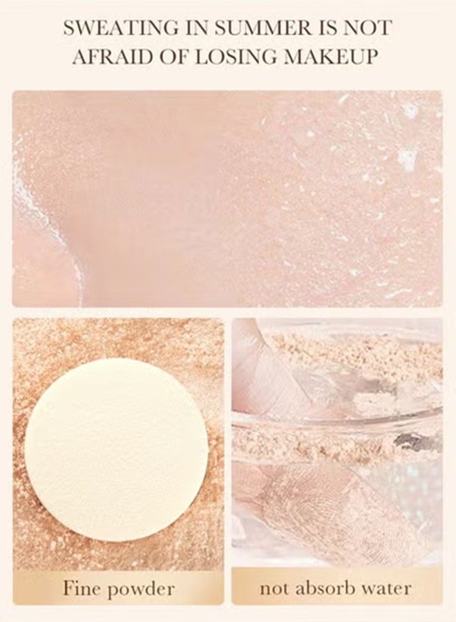 KK Cosmetics KK Powder for Women Matte Fusion Pressed Face Powder Concealer and Oil Control Long Lasting Makeup Keeping Honey Powder Light Thin and Delicate - CR15 - Image 5