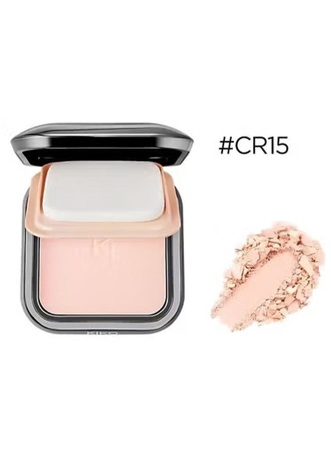 KK Cosmetics KK Powder for Women Matte Fusion Pressed Face Powder Concealer and Oil Control Long Lasting Makeup Keeping Honey Powder Light Thin and Delicate - CR15 - Image 1