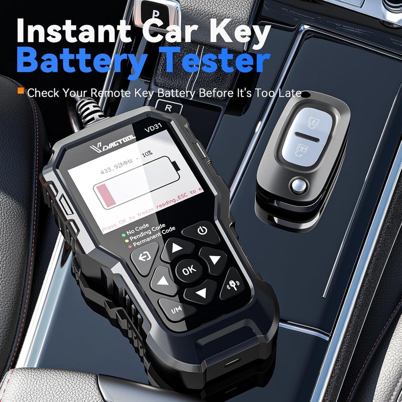 VDIAGTOOL VD30 ماسح OBD2 المحسن - قارئ رموز السيارة مع اختبار البطارية والبيانات الحية - Image 5