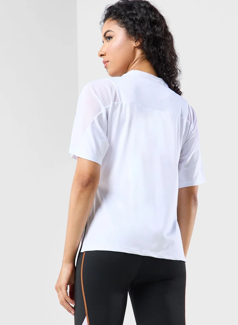FRWD Tie Front Athletic Top