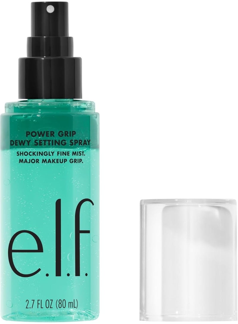 elf Power Grip Dewy Setting Spray, Ultra Fine & Long-Lasting Formula - Image 1